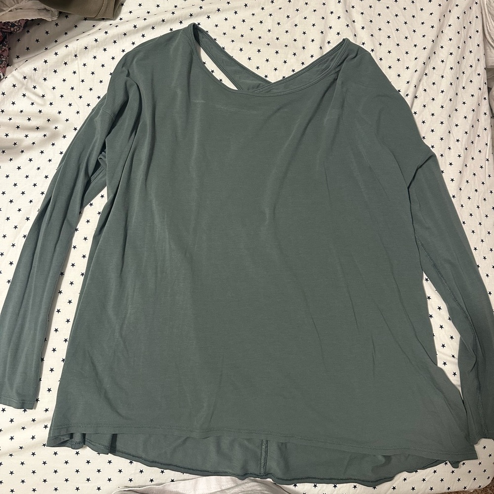 Lululemon cross back long sleeve